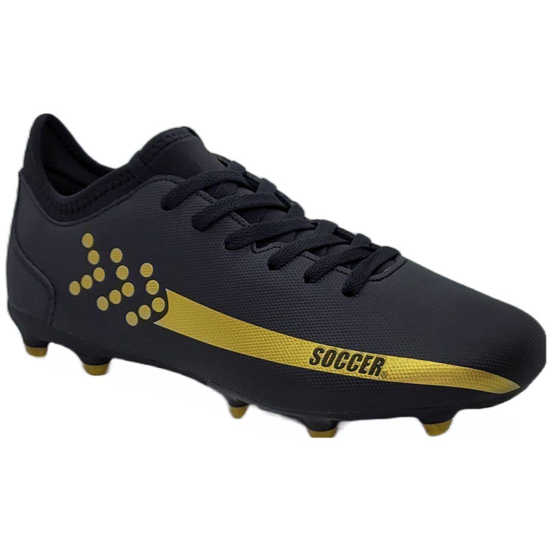 ZAPATILLAS SOCCER FUTBOL BLACK ADULTO SP-1-0