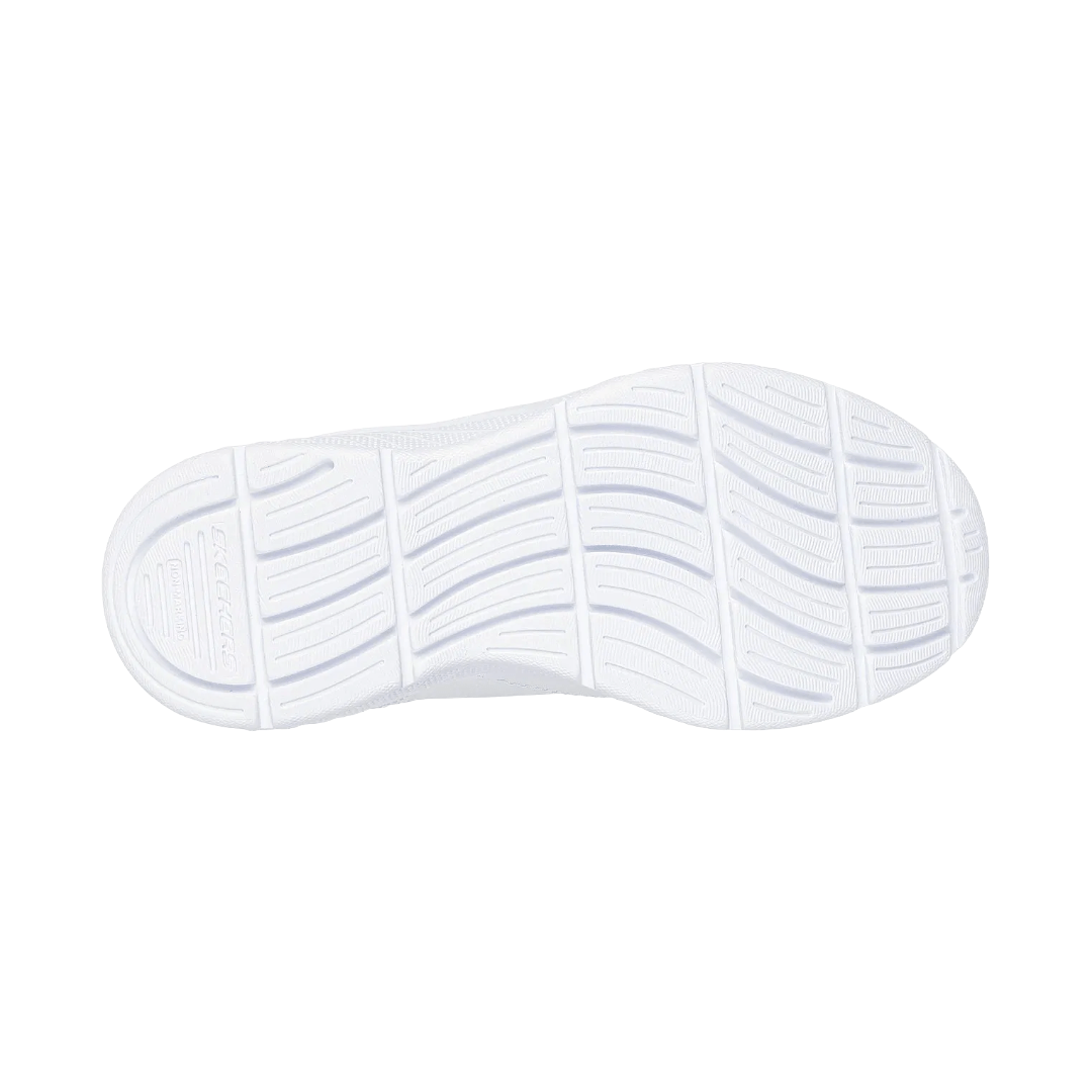 ZAPATILLAS ESCOLAR SKECHERS MICROSPEC PLUS INFANTIL | 302636L-WHT-4