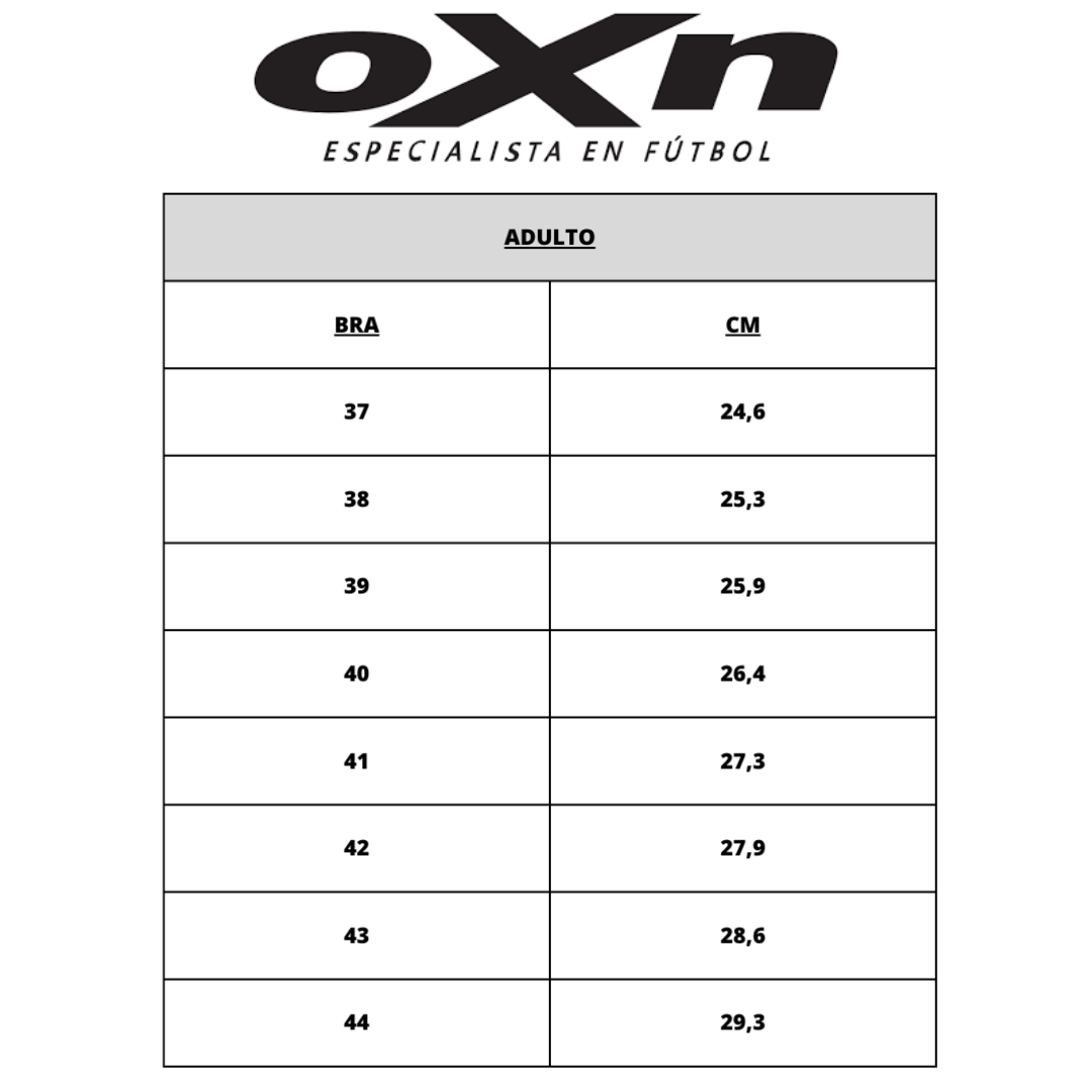 ZAPATILLAS BABY FUTBOL OXN SOCIETY NIEBLA OXCFSOH004-4