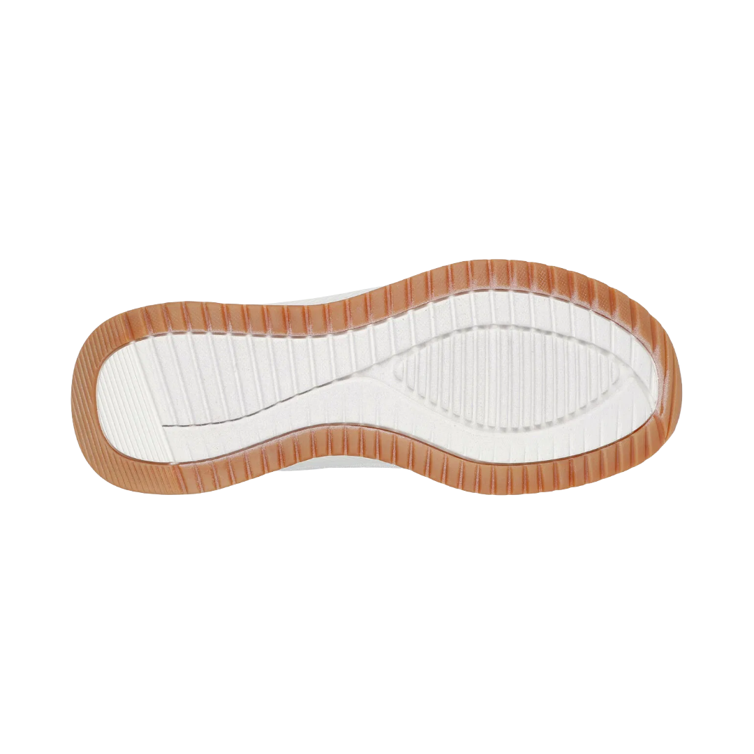 ZAPATILLAS URBANAS SKECHERS SLIP-INS BOBS SQUAD 4 MUJER | 117624-WHT-4