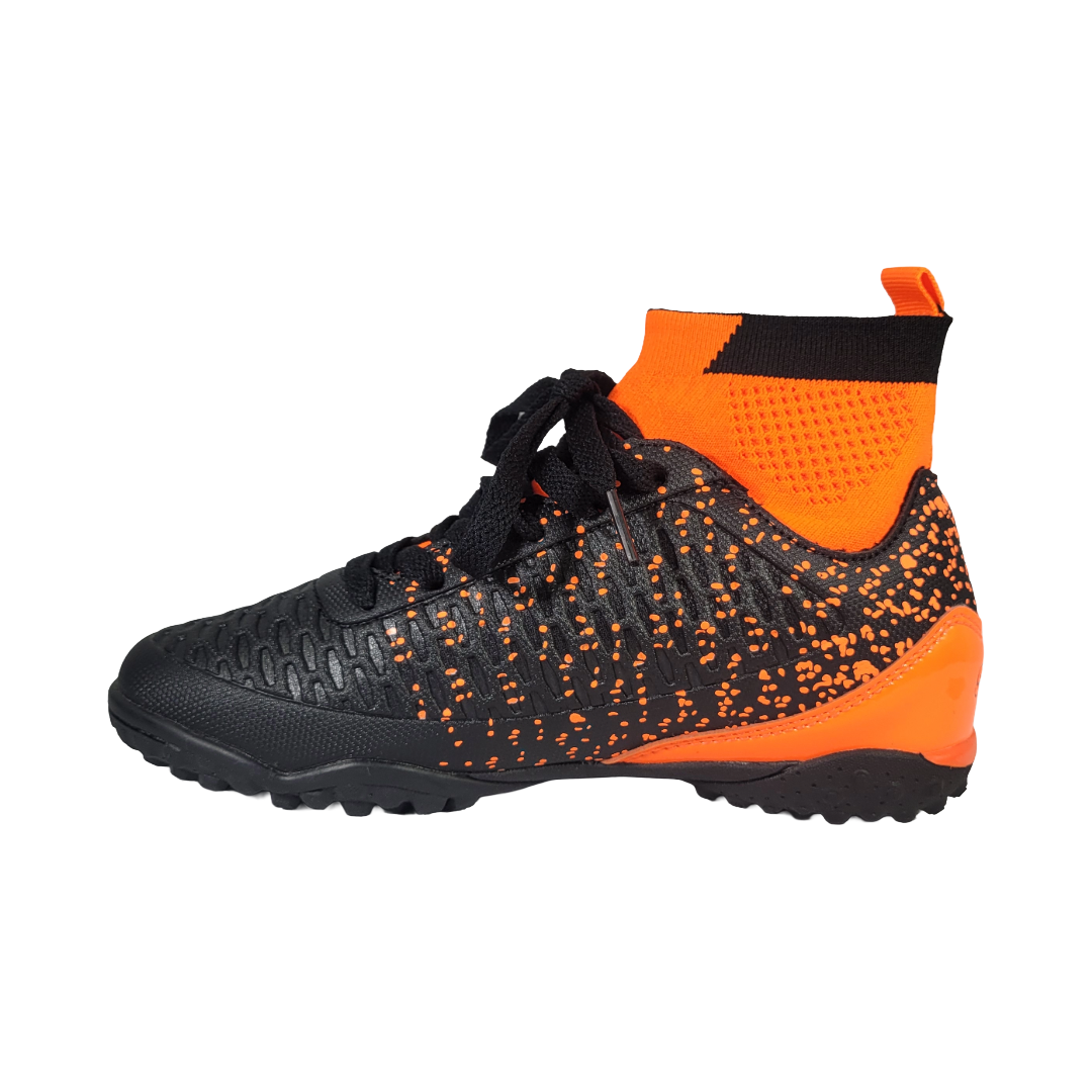 ZAPATILLAS DE BABY FUTBOL SOCCER ORANGE INFANTIL BS4-0-3