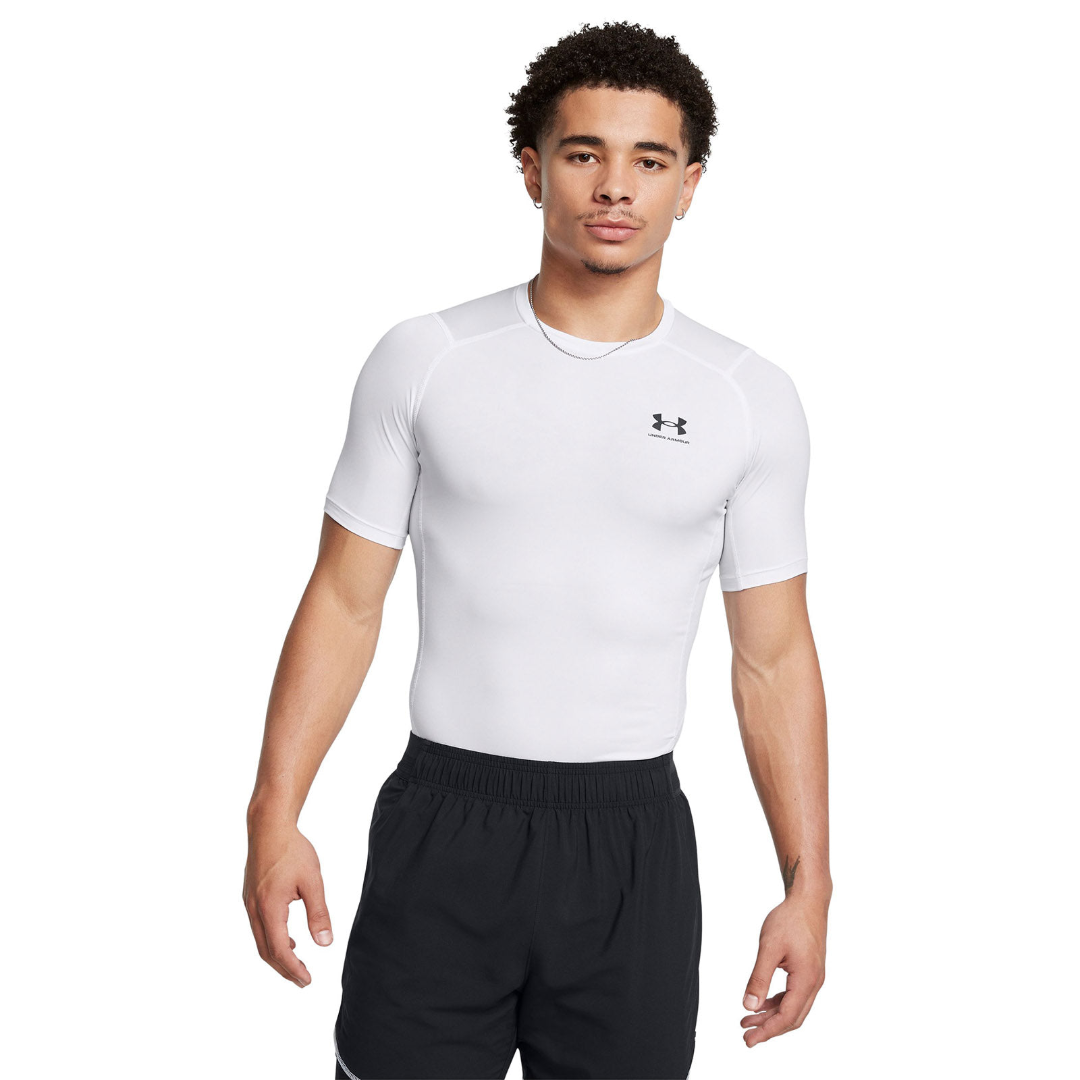POLERA MANGA CORTA UNDER ARMOUR HEAT GEAR HOMBRE 1361518-100-2