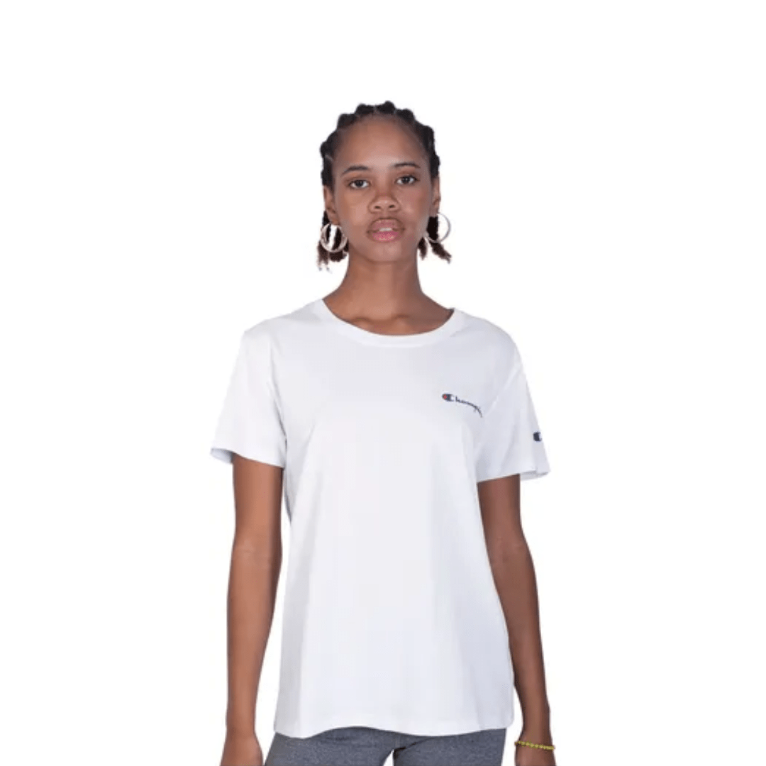 POLERA CHAMPION POWERBLEND UNISEX WHITE T85332-586IKA-0