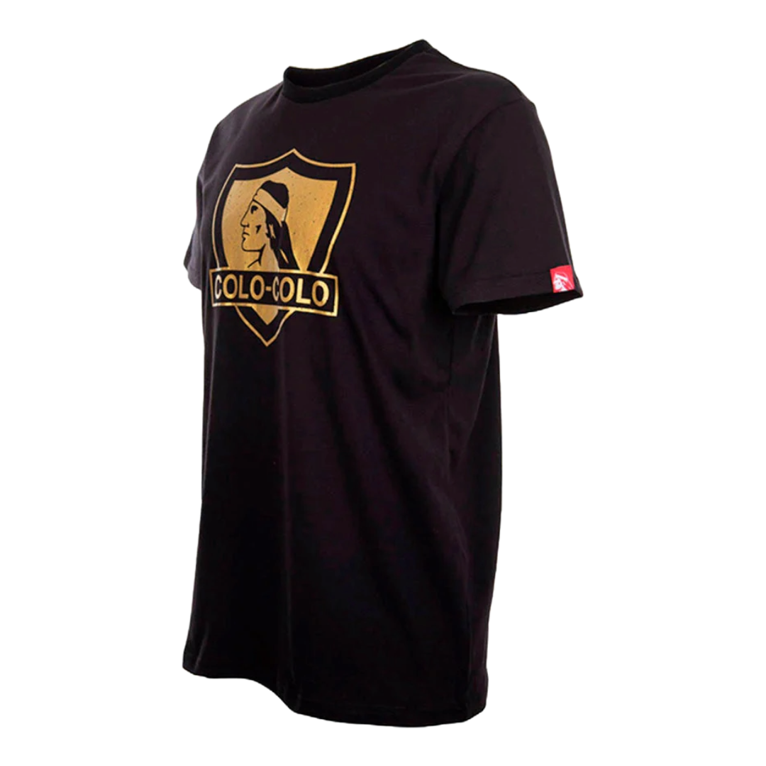 POLERA COLO COLO NEGRO/DORADO | CCPOI2301-1