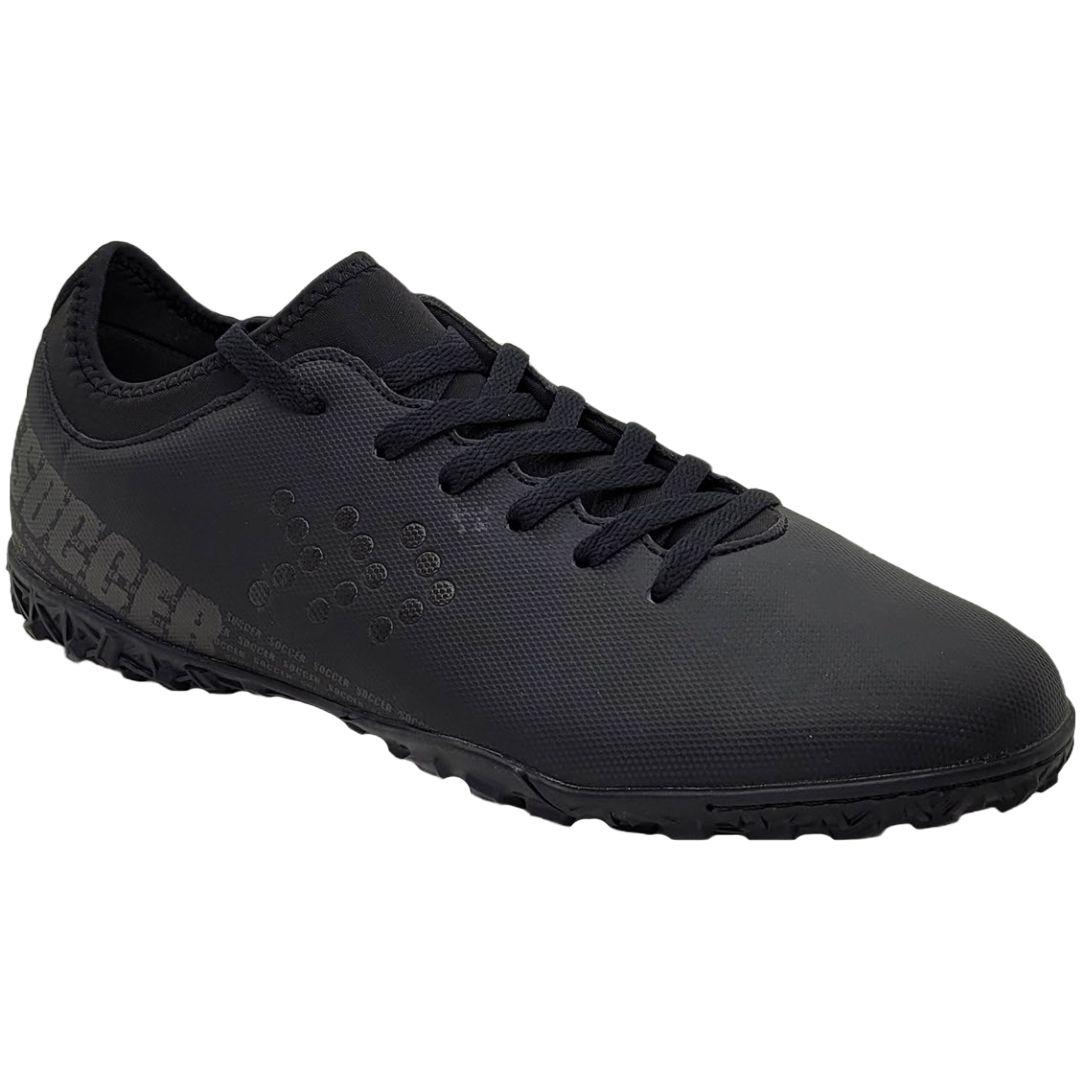 ZAPATILLAS SOCCER BABY FÚTBOL ADULTO NEGRO SB-8-0