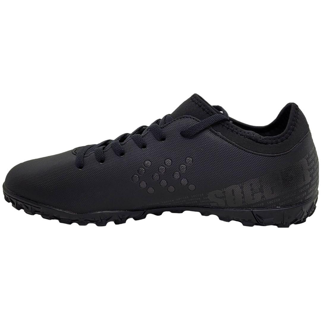 ZAPATILLAS SOCCER BABY FÚTBOL ADULTO NEGRO SB-8-1