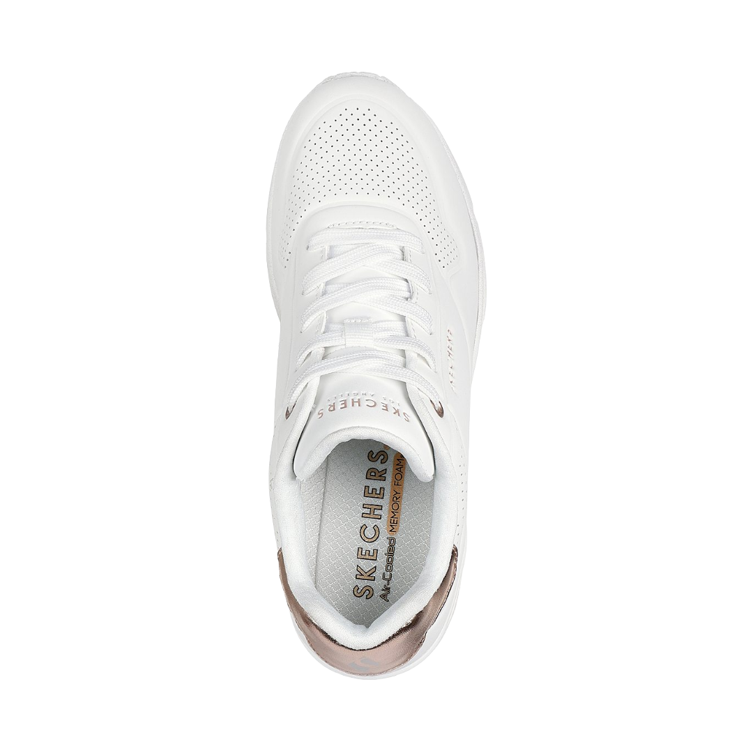ZAPATILLAS URBANAS SKECHERS UNO WEDGE MUJER | 177520-WHT-2