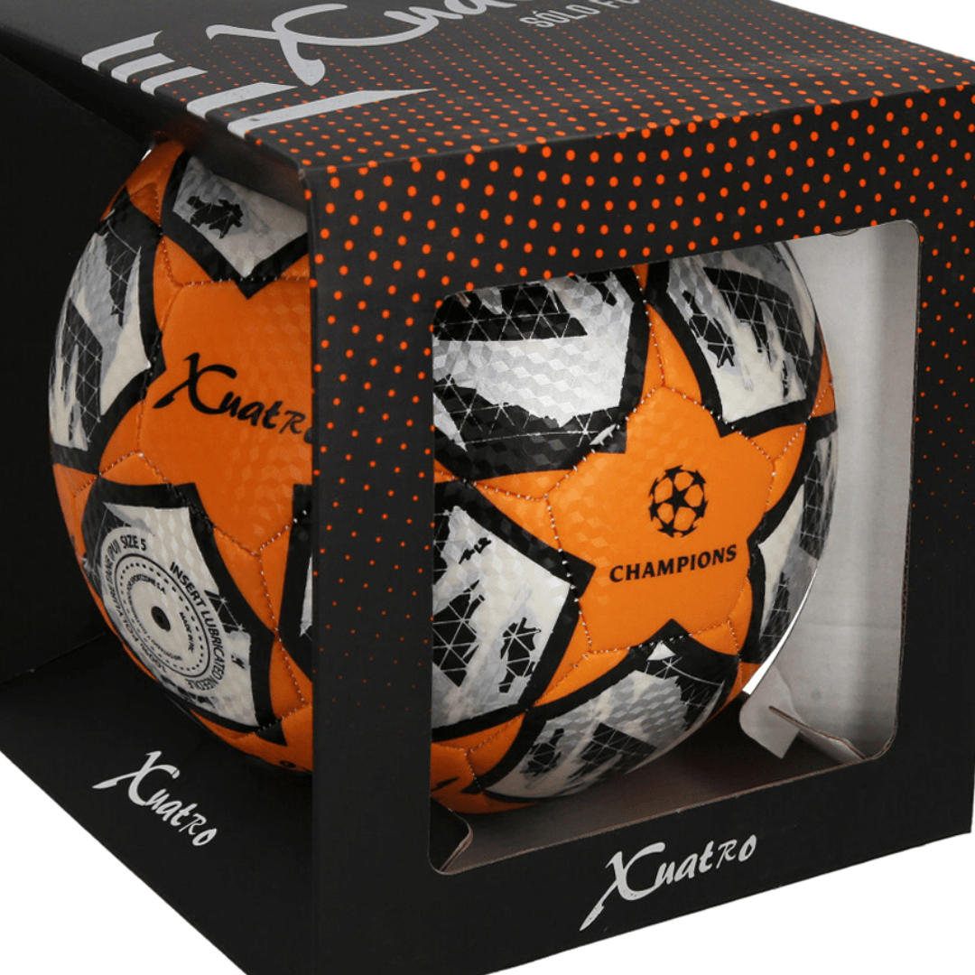 BALÓN DE FÚTBOL XUATRO N°5 NARANJA SZ-BALL005-2