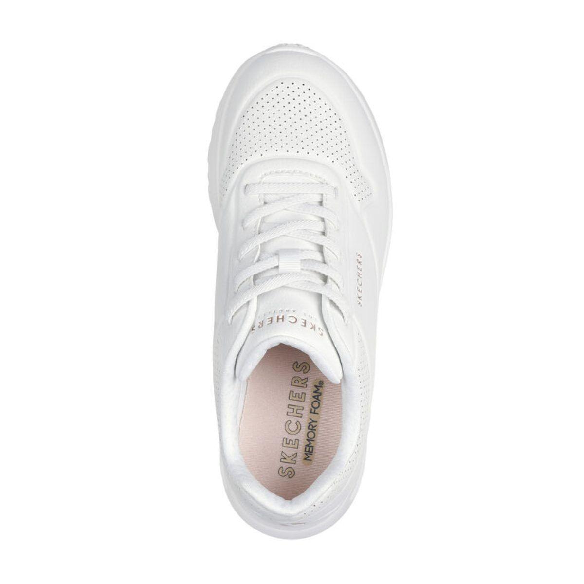 ZAPATILLAS SKECHERS UNO LITE WORK BLANCAS | 177289-WHT-4