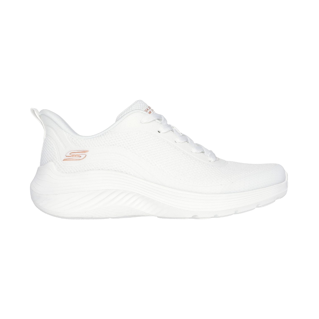 ZAPATILLAS URBANAS SKECHERS BOBS SQUAD WAVES MUJER | 117483-WHT-0