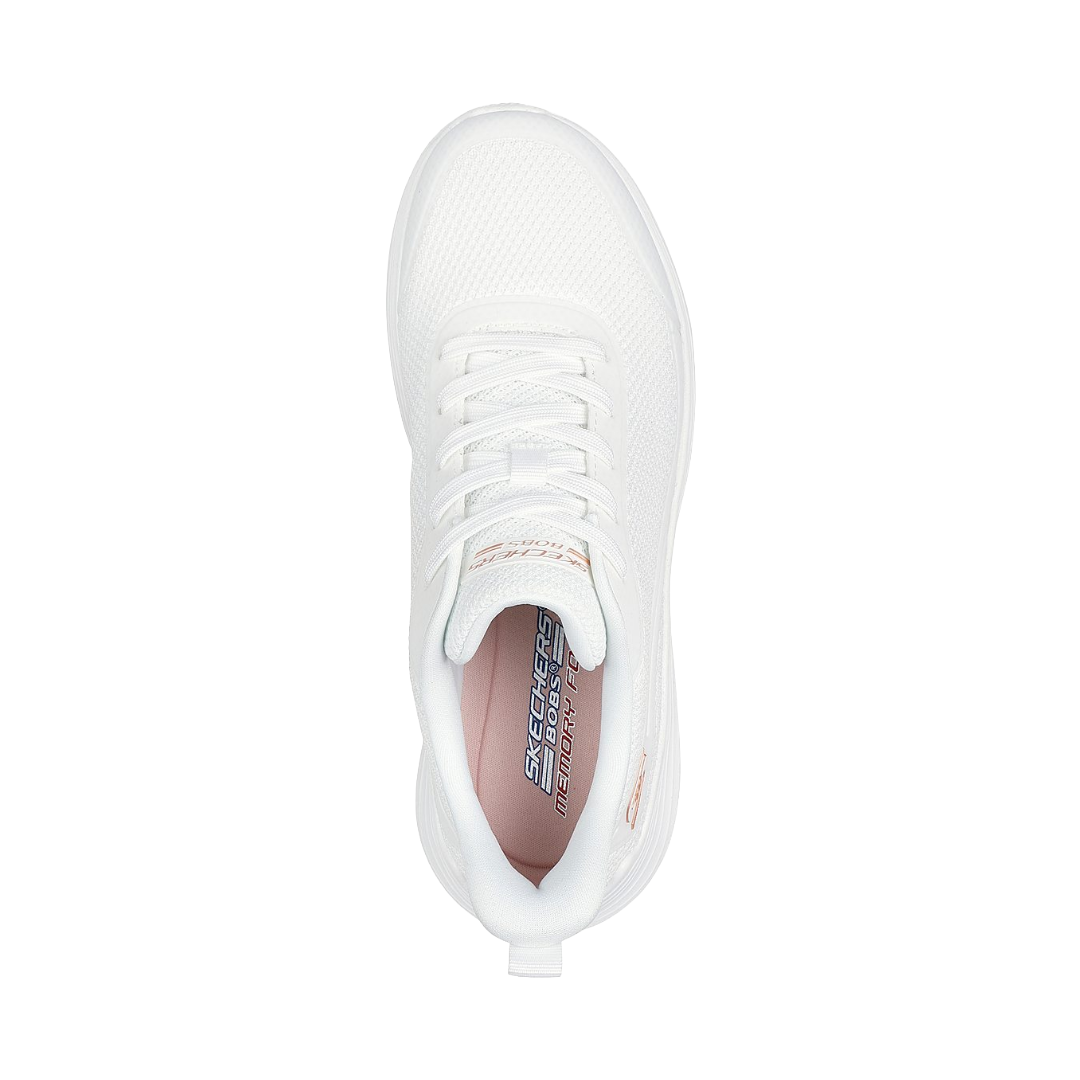 ZAPATILLAS URBANAS SKECHERS BOBS SQUAD WAVES MUJER | 117483-WHT-2