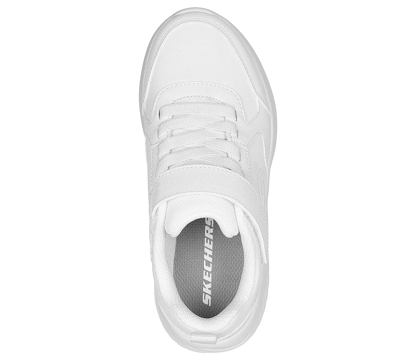 ZAPATILLAS SKECHERS ESCOLAR BOUNDER | 405626L-WHT-2