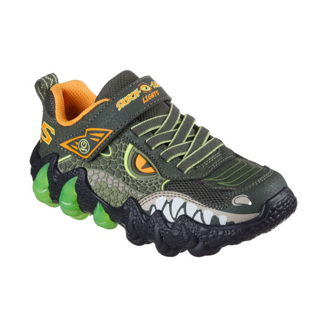 ZAPATILLAS SKECHERS SAURUS LIGHT	400121L-OLV-1