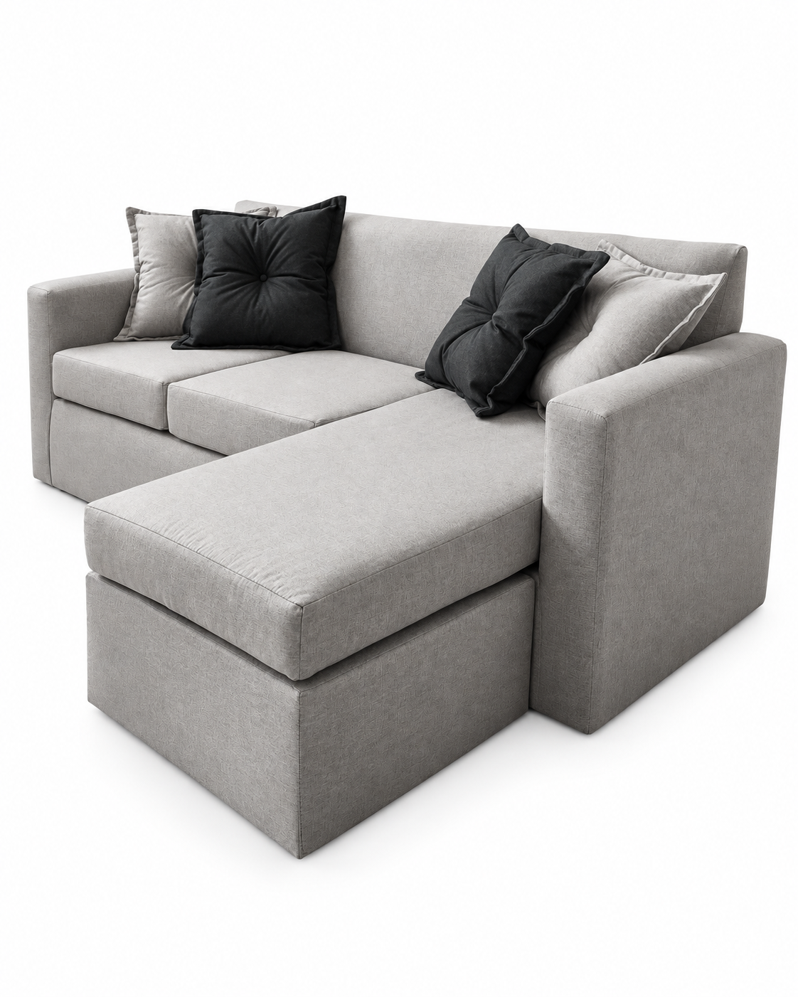 Seccional Reversible Akira Gris Perla-2