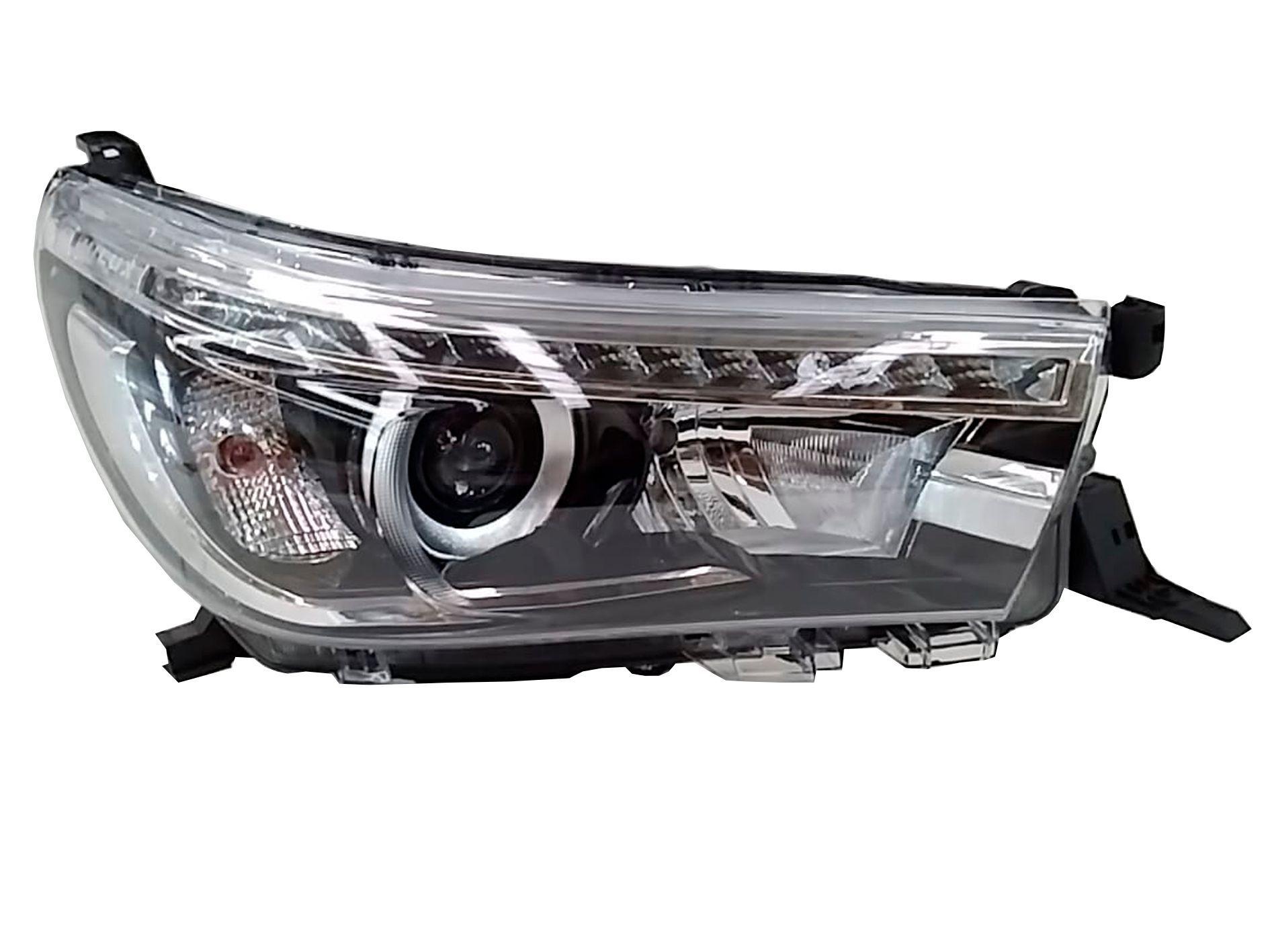 OPTICO DERECHO CON LED TOYOTA HILUX 2016-2020-0