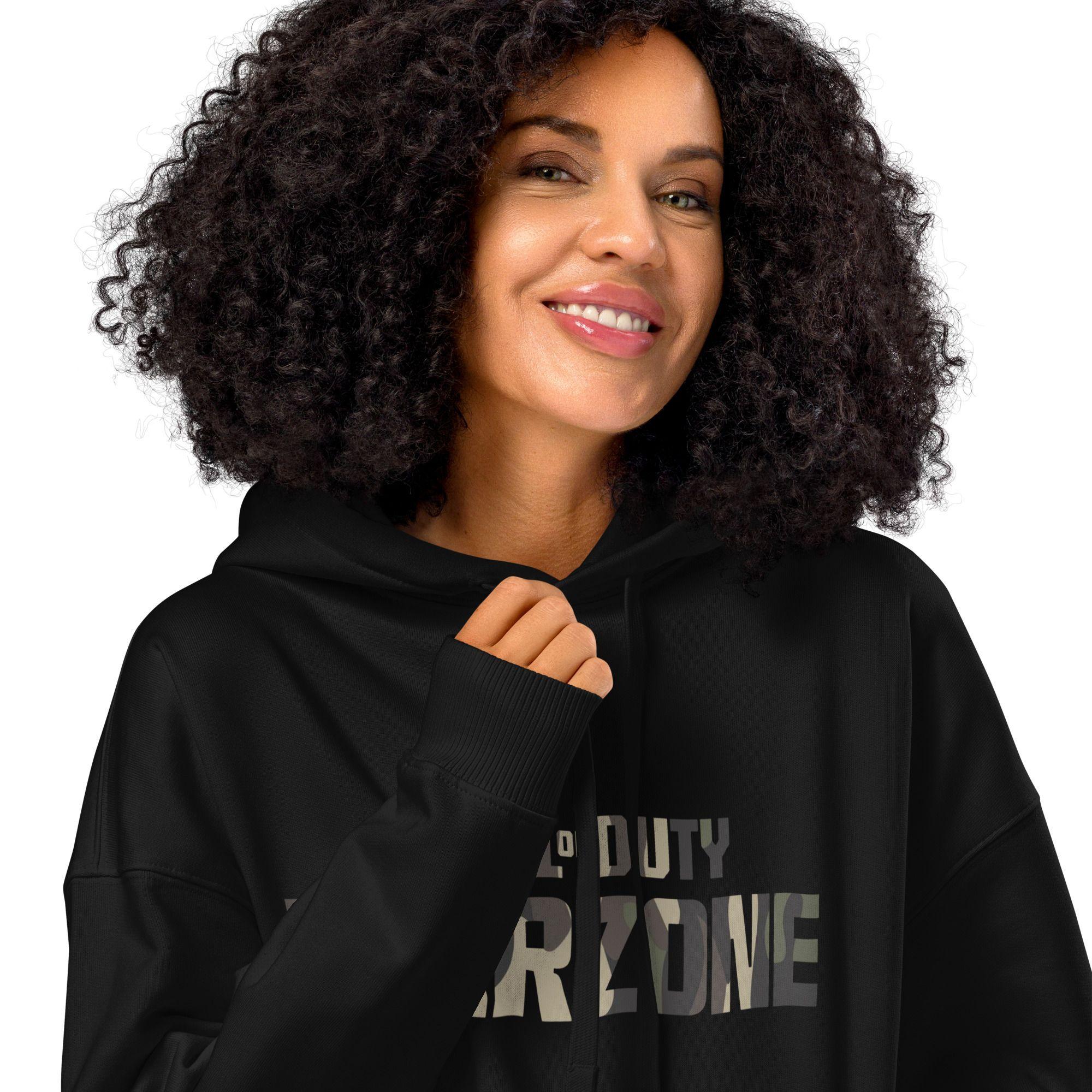 Polerón Gamer Call Of Duty Warzone Negro Con Capucha-4