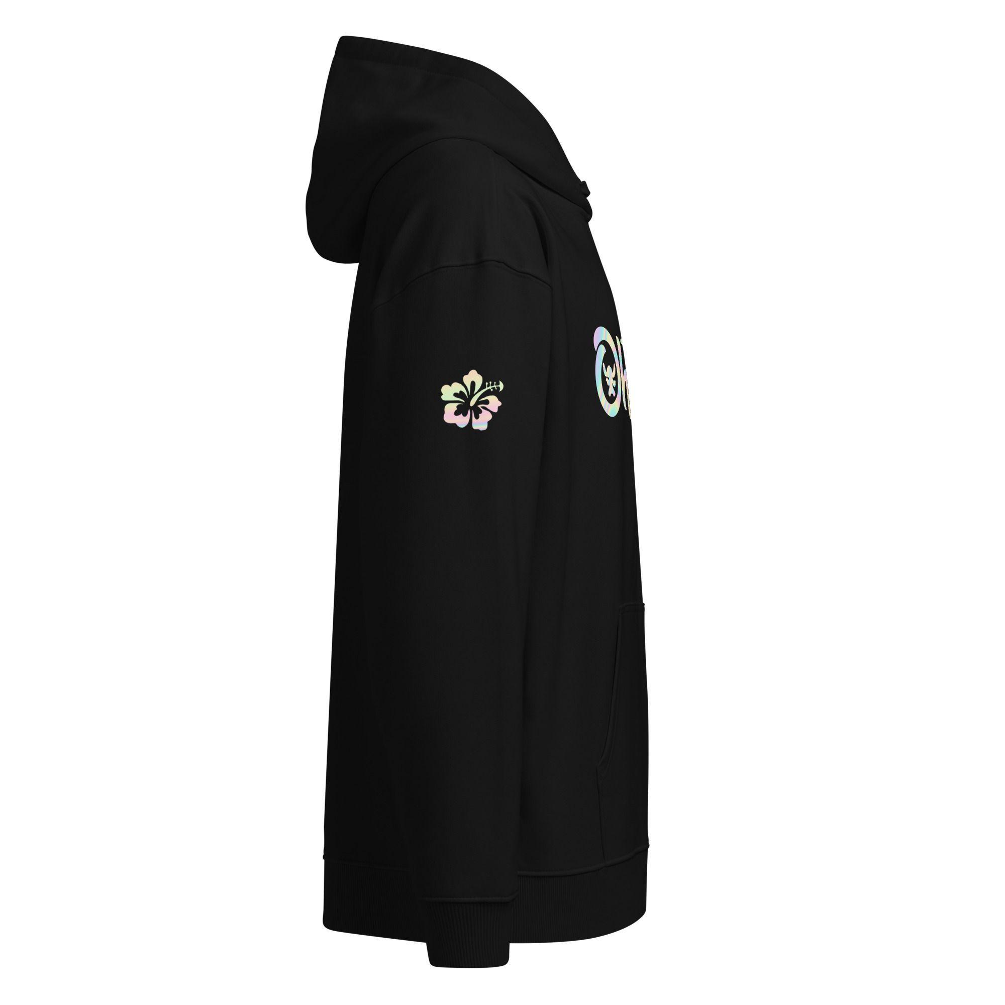 Polerón Ohana Stitch Capucha Negro-1