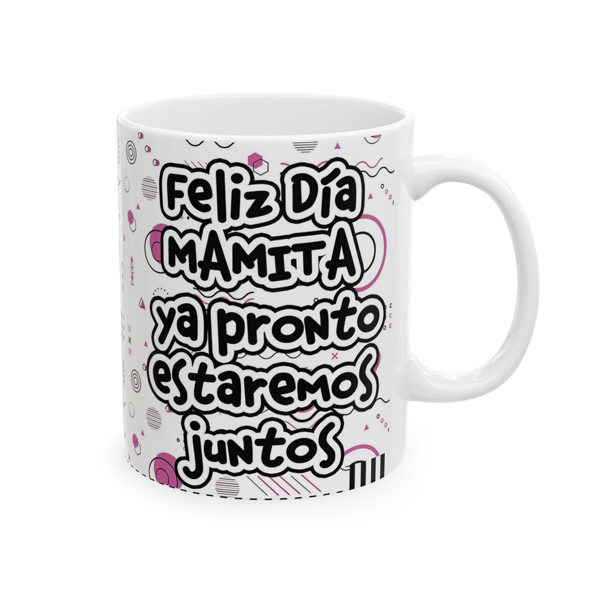 Taza Anci Studio Feliz Día Mamita Flork 325ml Cerámica-2