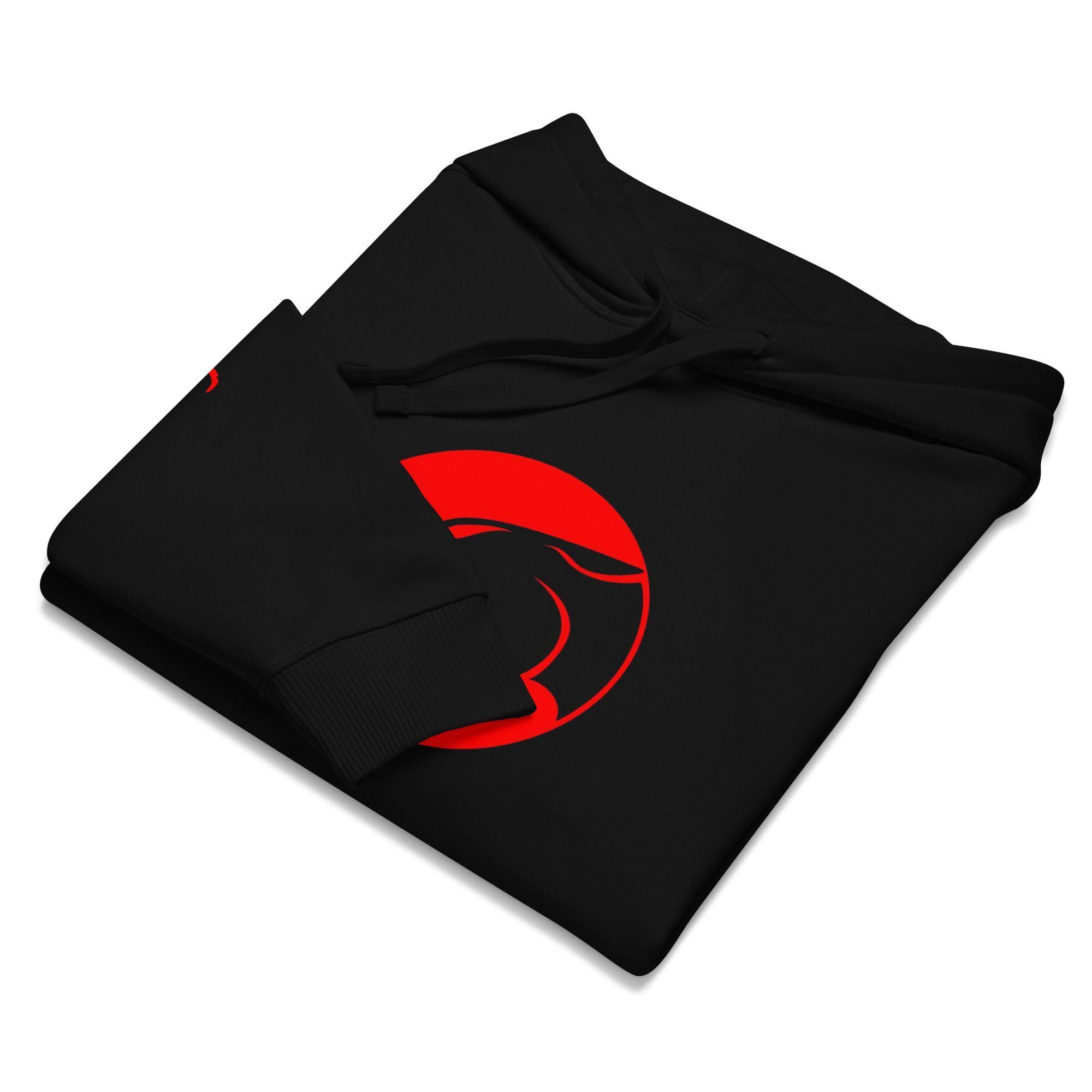 Poleron Thundercats Serie 80s Negro Algodon Capucha Canguro-3