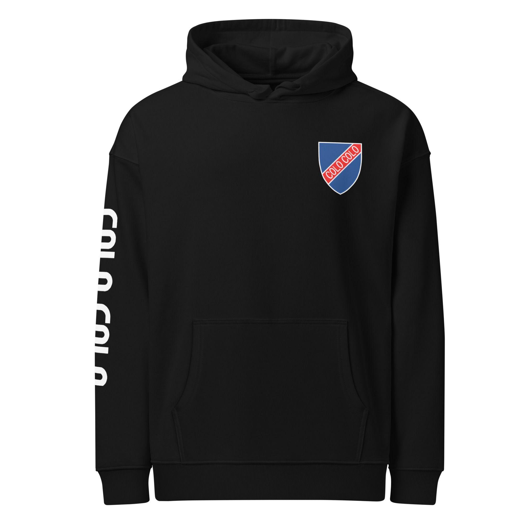 Polerón Hoodie Colo Colo Centenario Negro Unisex-0