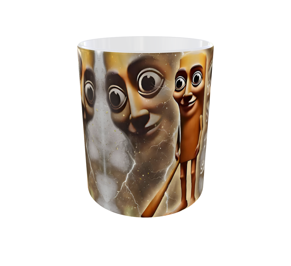 Taza Tung Tung Tung Sahur Regalo Diseño Único 325 Ml-3