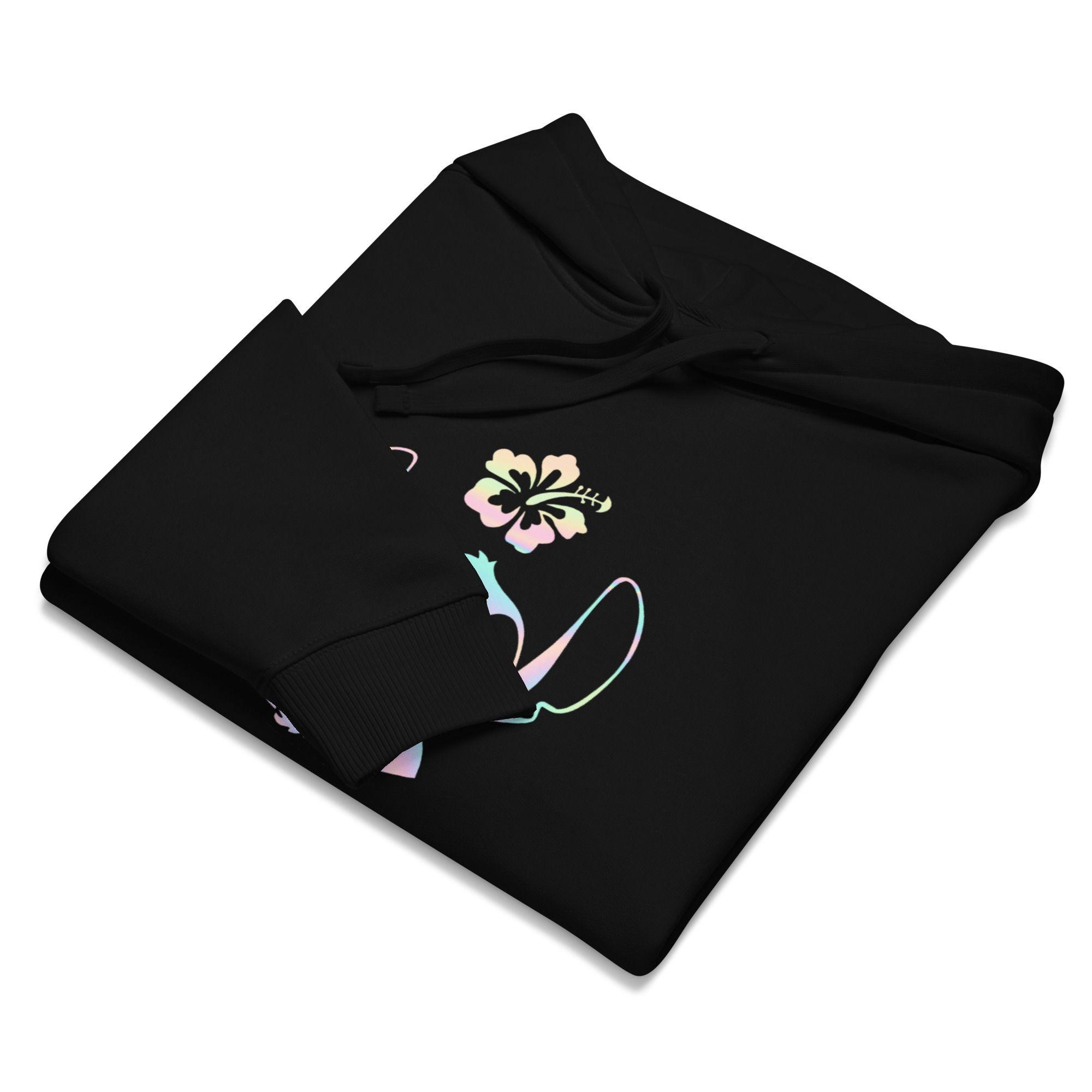 Polerón Negro Stitch Efecto Tornasol-3