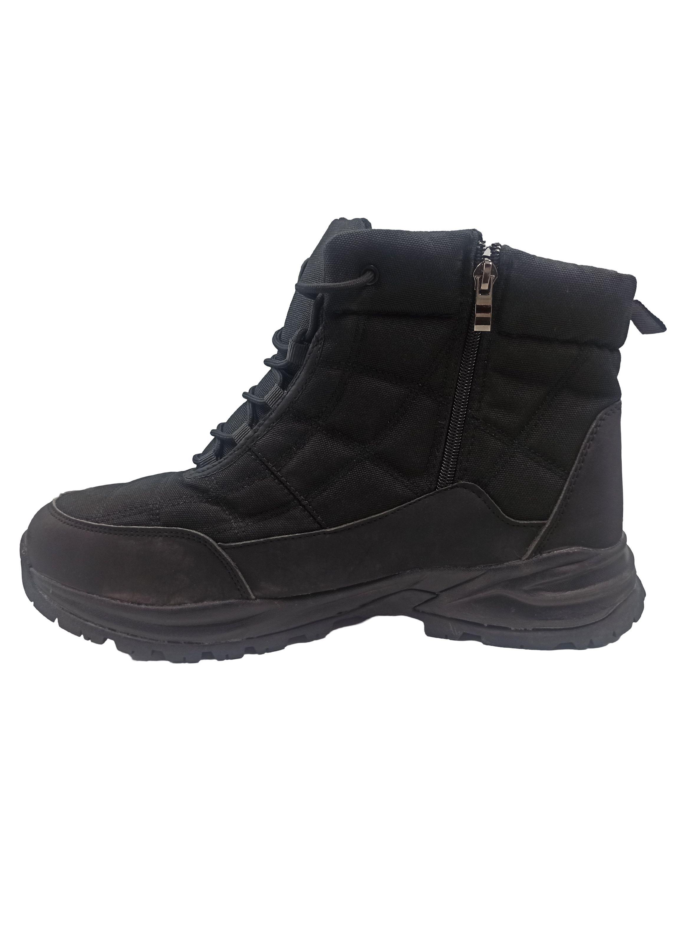 Bota Hombre Térmica Impermeable Antideslizante Doble Ajuste-1