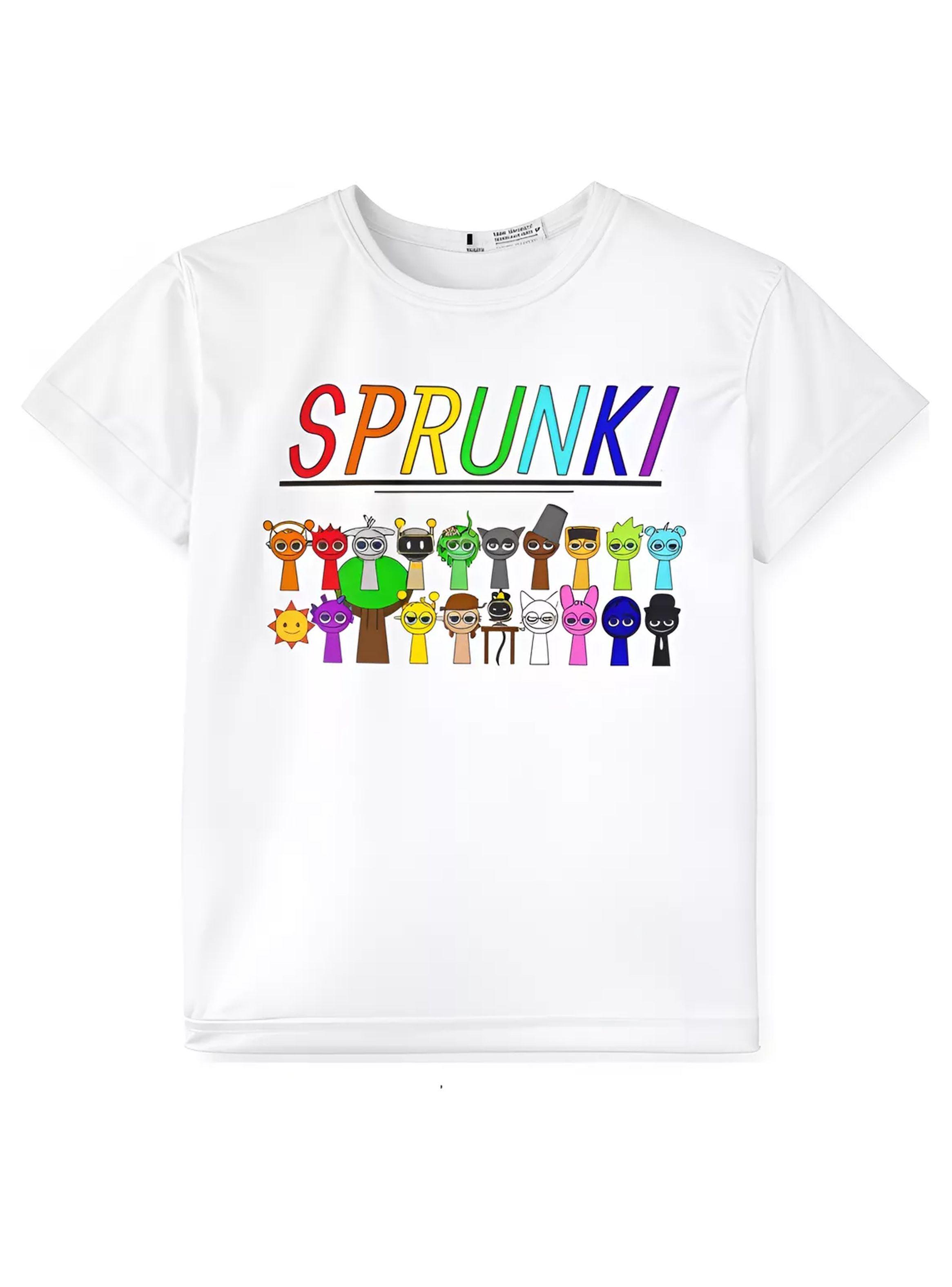 Polera Niños Poliester Sprunki Incredibox-0