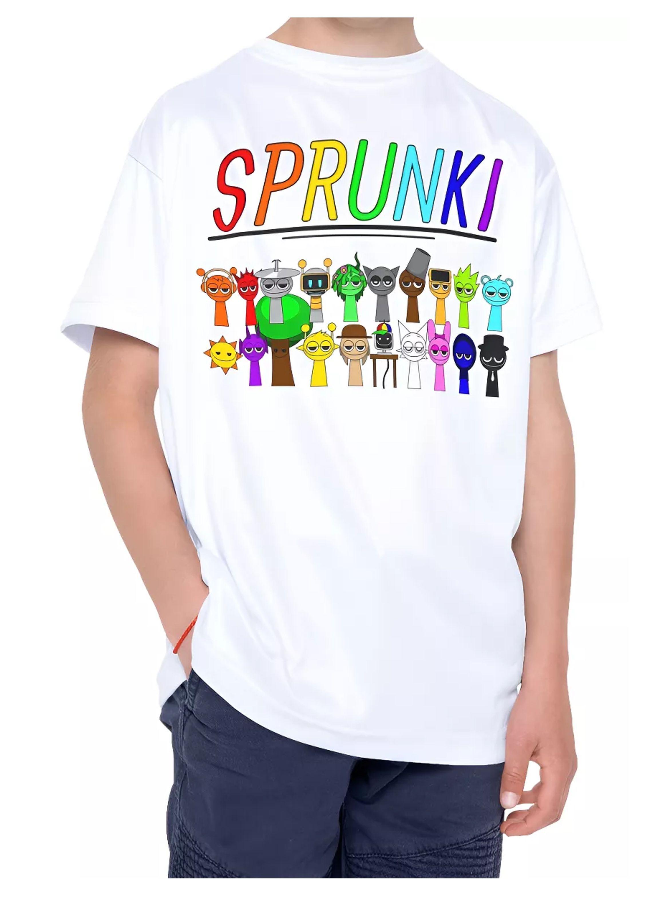 Polera Niños Poliester Sprunki Incredibox-1