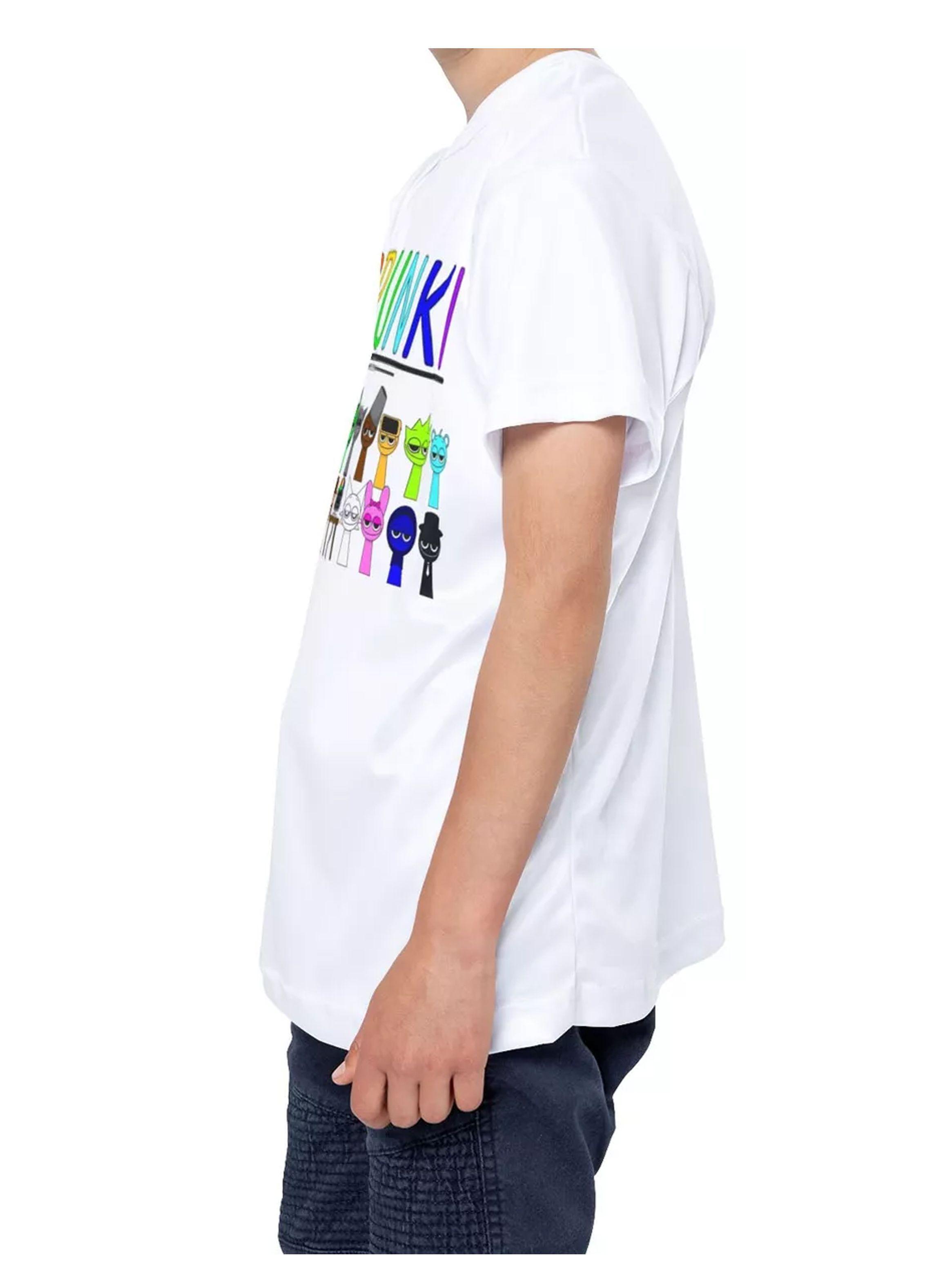 Polera Niños Poliester Sprunki Incredibox-2