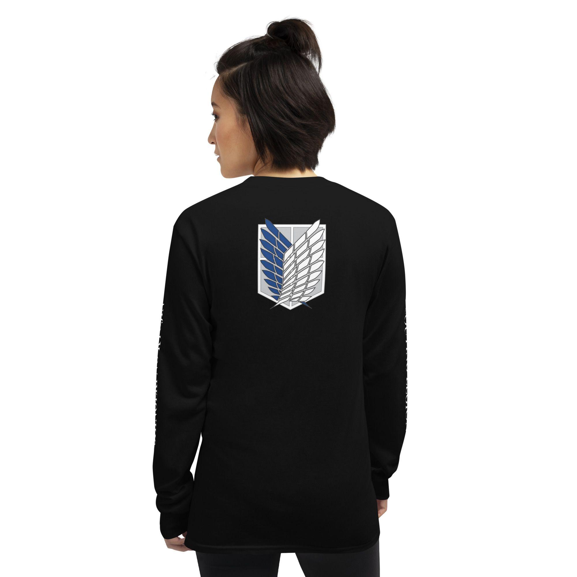 Polera Manga Larga Attack On Titan Shingeki No Kyojin Scouting Legion Anime-5