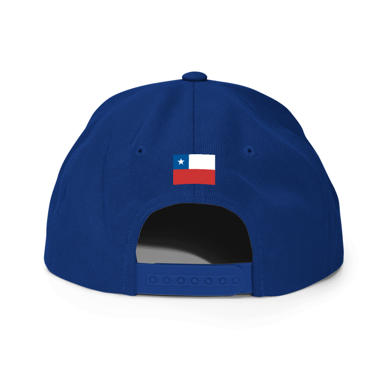 Gorro Jockey Snapback Universidad De Chile Azul Ajustable-3
