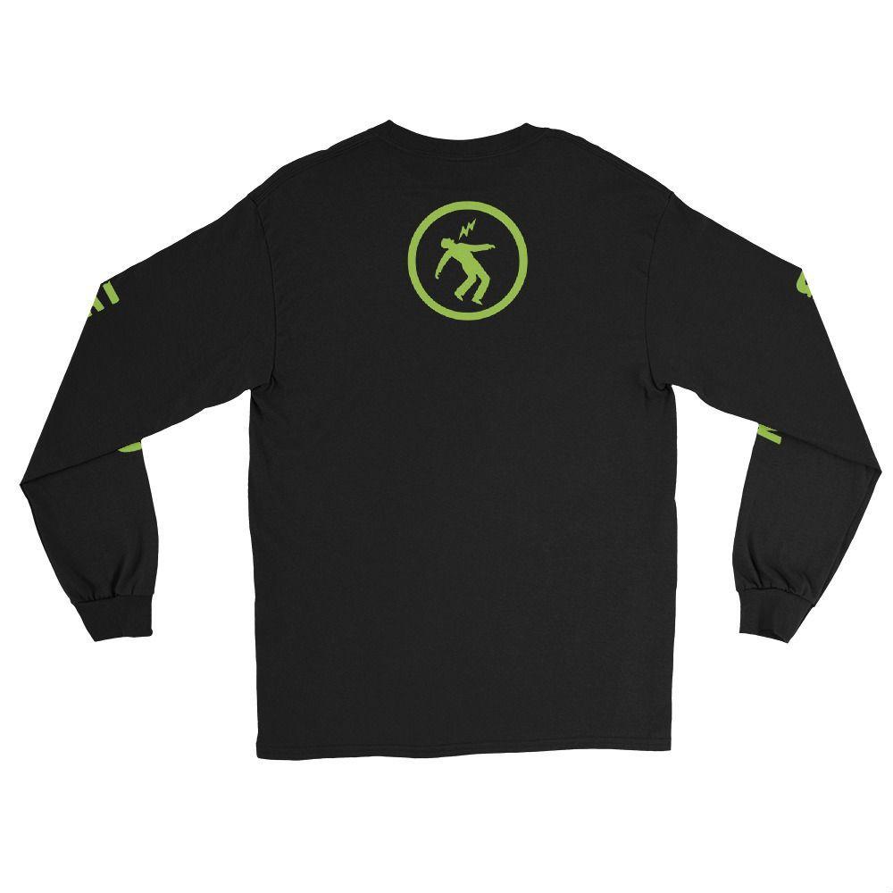 Polera Manga Larga Green Day Negra Banda-5