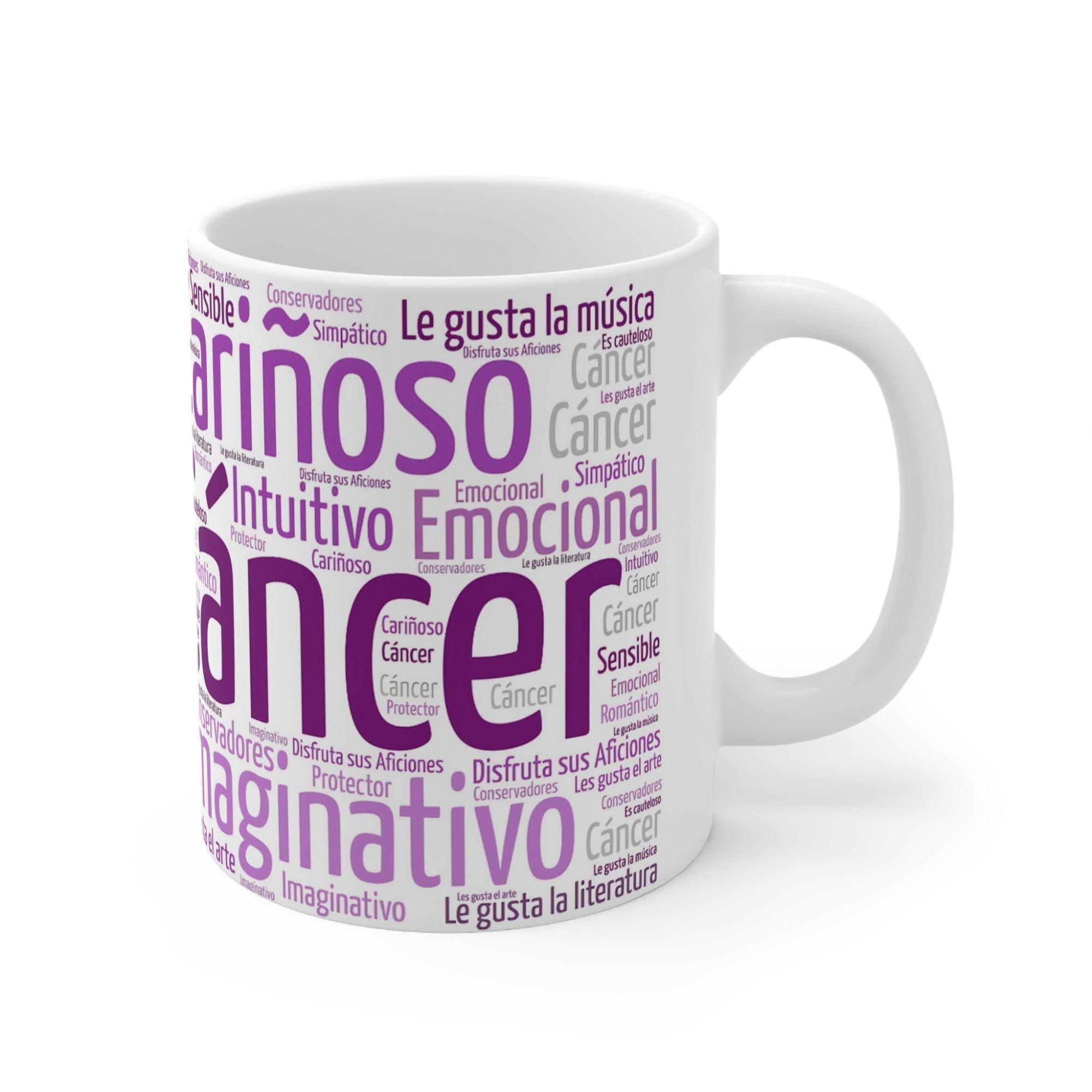 Taza Signo Zodiacal Cáncer Cerámica Horóscopo Astrología Regalo 325 ml-2