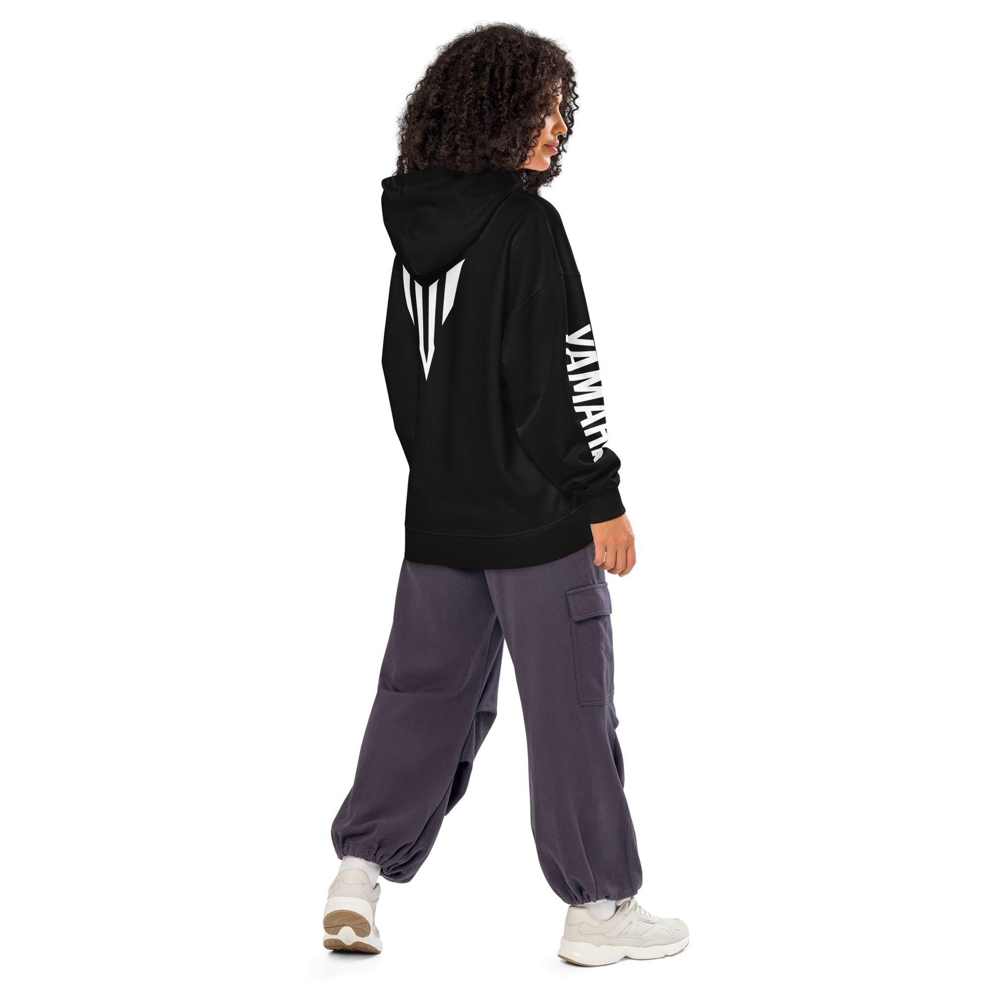 Polerón Yamaha Negro Estampado Unisex Anci Studio-7