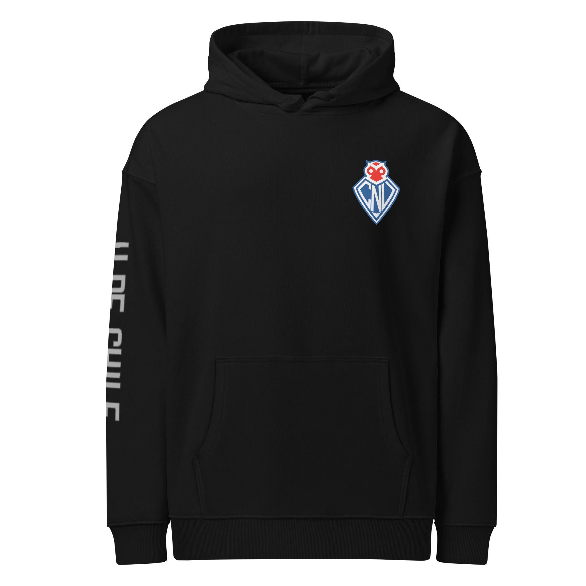 Polerón Universidad De Chile Negro Unisex-0
