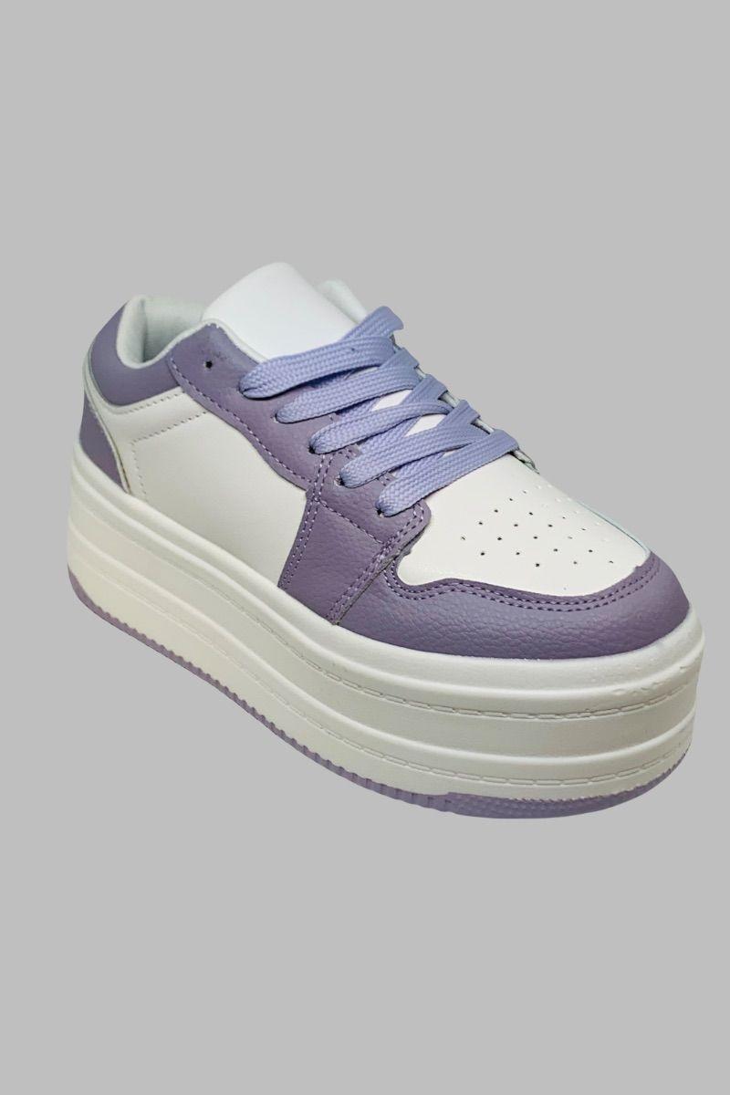 Zapatilla urbana casual mujer plataforma softcolor -0