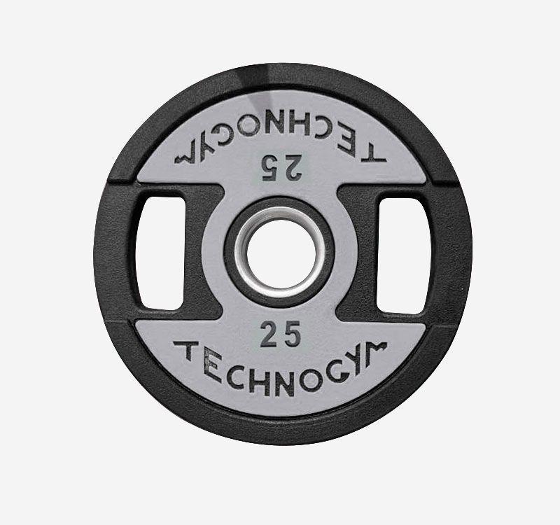 Disco Olímpico Technogym con agarre 25 kg-0