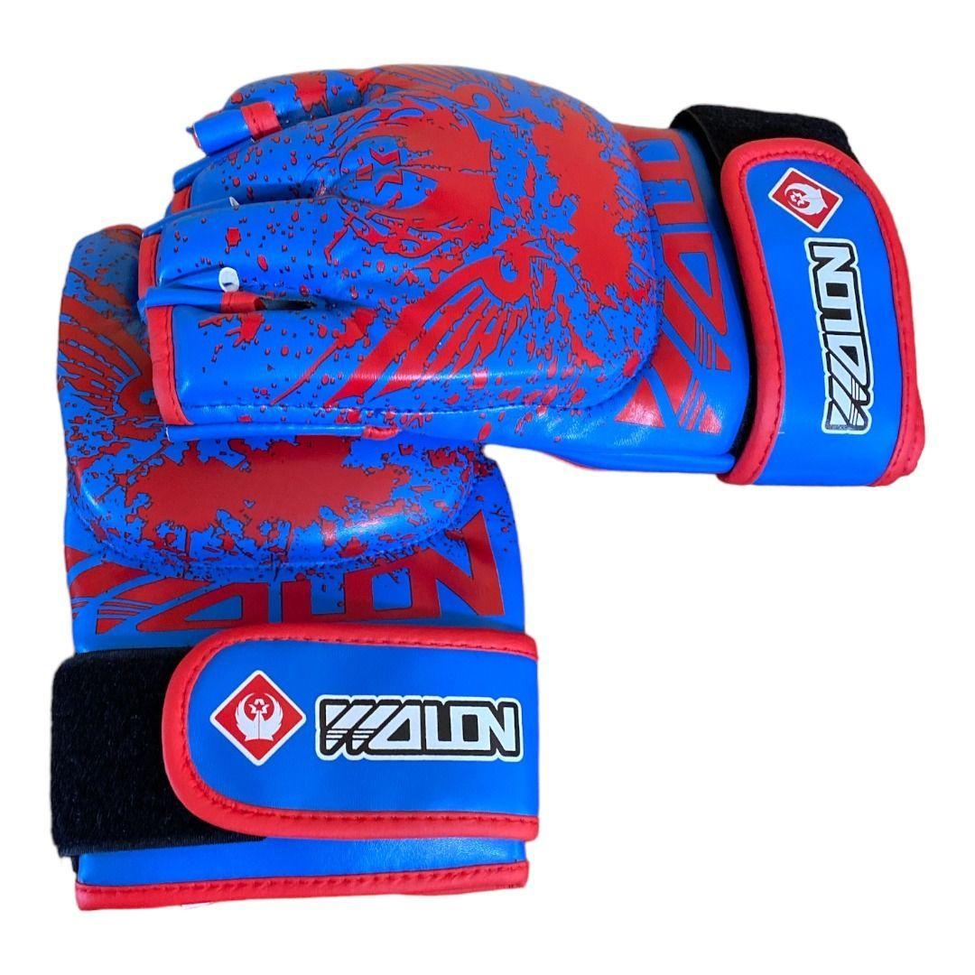 Guantes de MMA Wolon Blood Series Azul-2