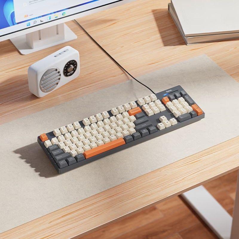 Teclado Alambrico Usb Con Retroiluminaci n Hoco GM61-4
