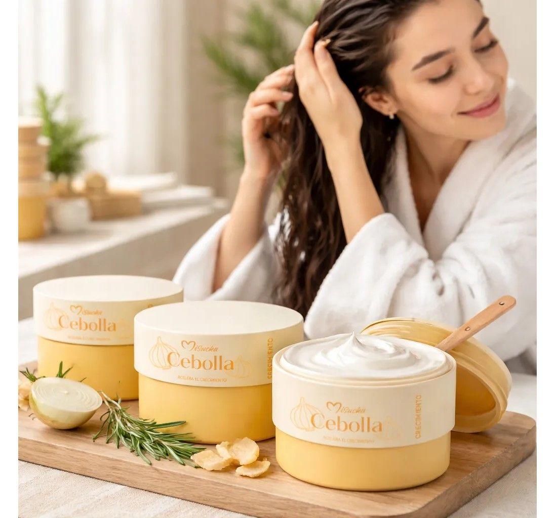 Pack 3 Mascarilla Cebolla Jengibre Y Romero Misucka 400 Ml-3