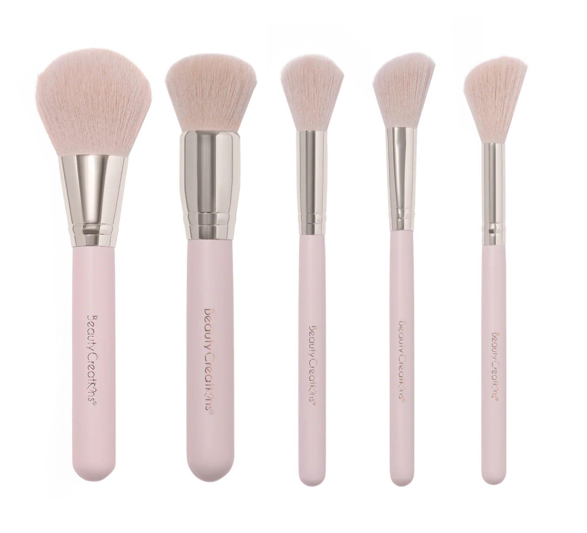 Brochas De Maquillaje Beauty Creations Beige Set 24 Pzs-5