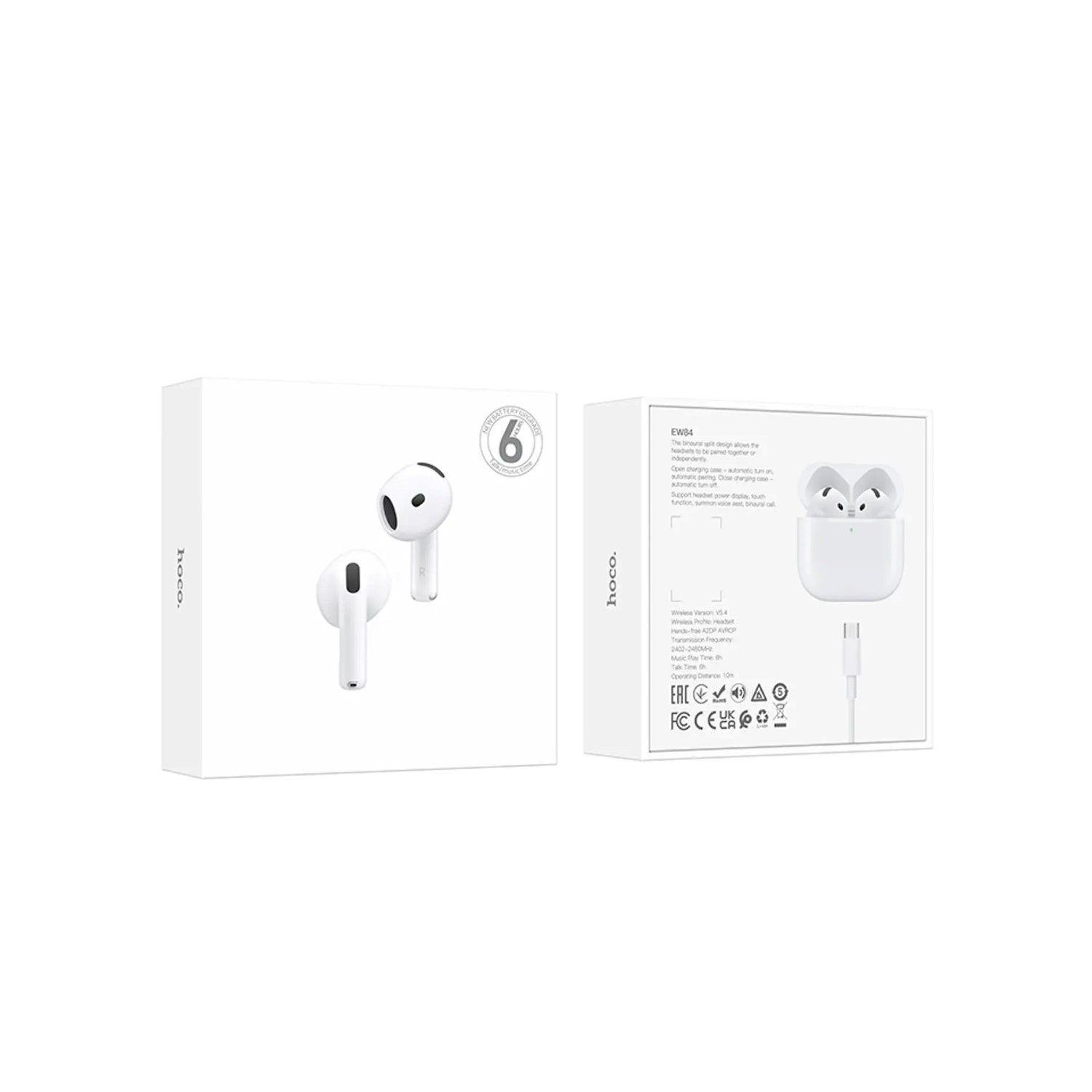 Airpods Hoco EW84 Blanco-2