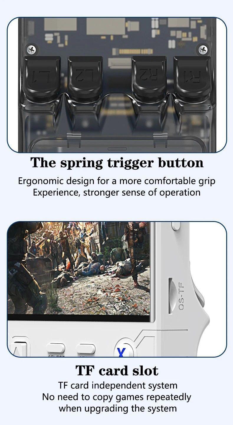 Consola portátil R36 ultra más funda de regalo-3