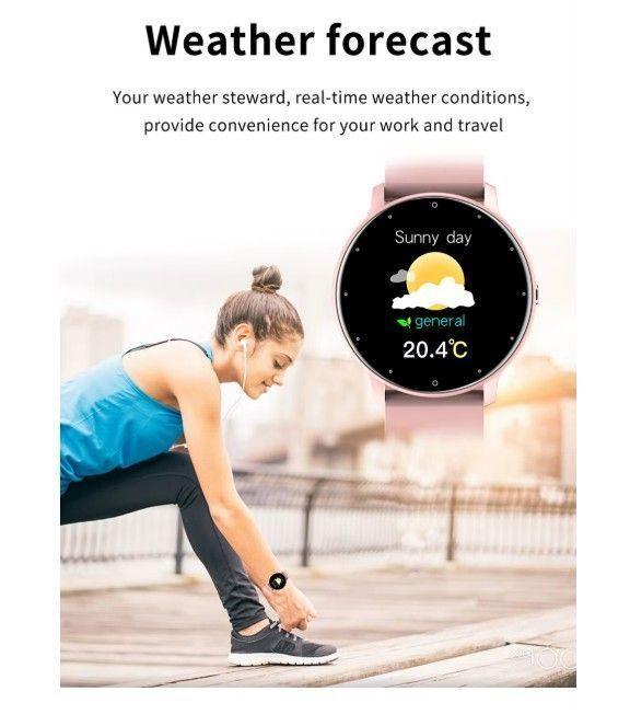 Reloj Inteligente SmartWatch ZL02 Rosado-3