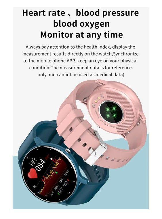 Reloj Inteligente SmartWatch ZL02 Rosado-4