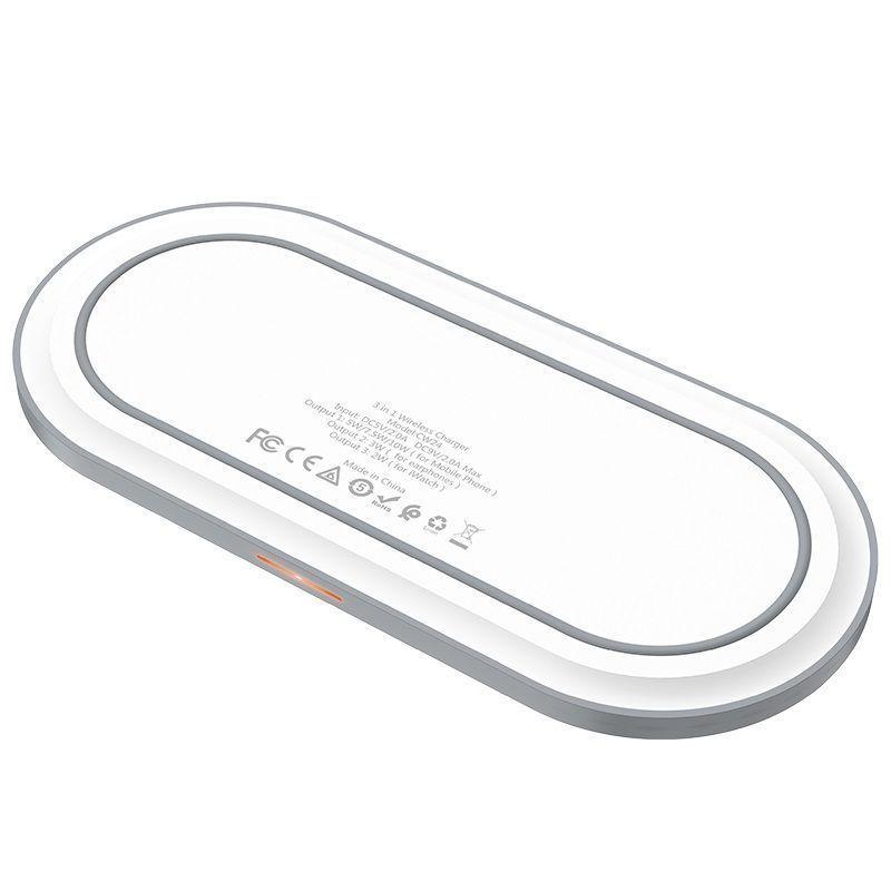 Cargador Hoco CW24 inalámbrico 3 en 1 CW24-4