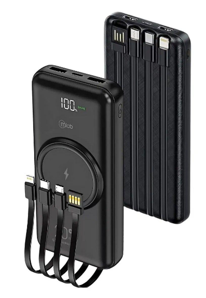 Powerbank bateria portatil wireless energy mlab - 9410-3