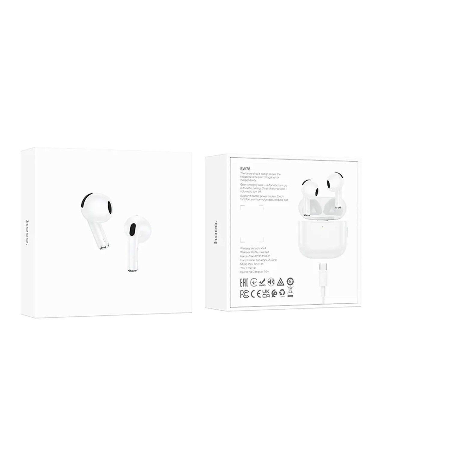 Airpods Hoco EW78 Blanco-2
