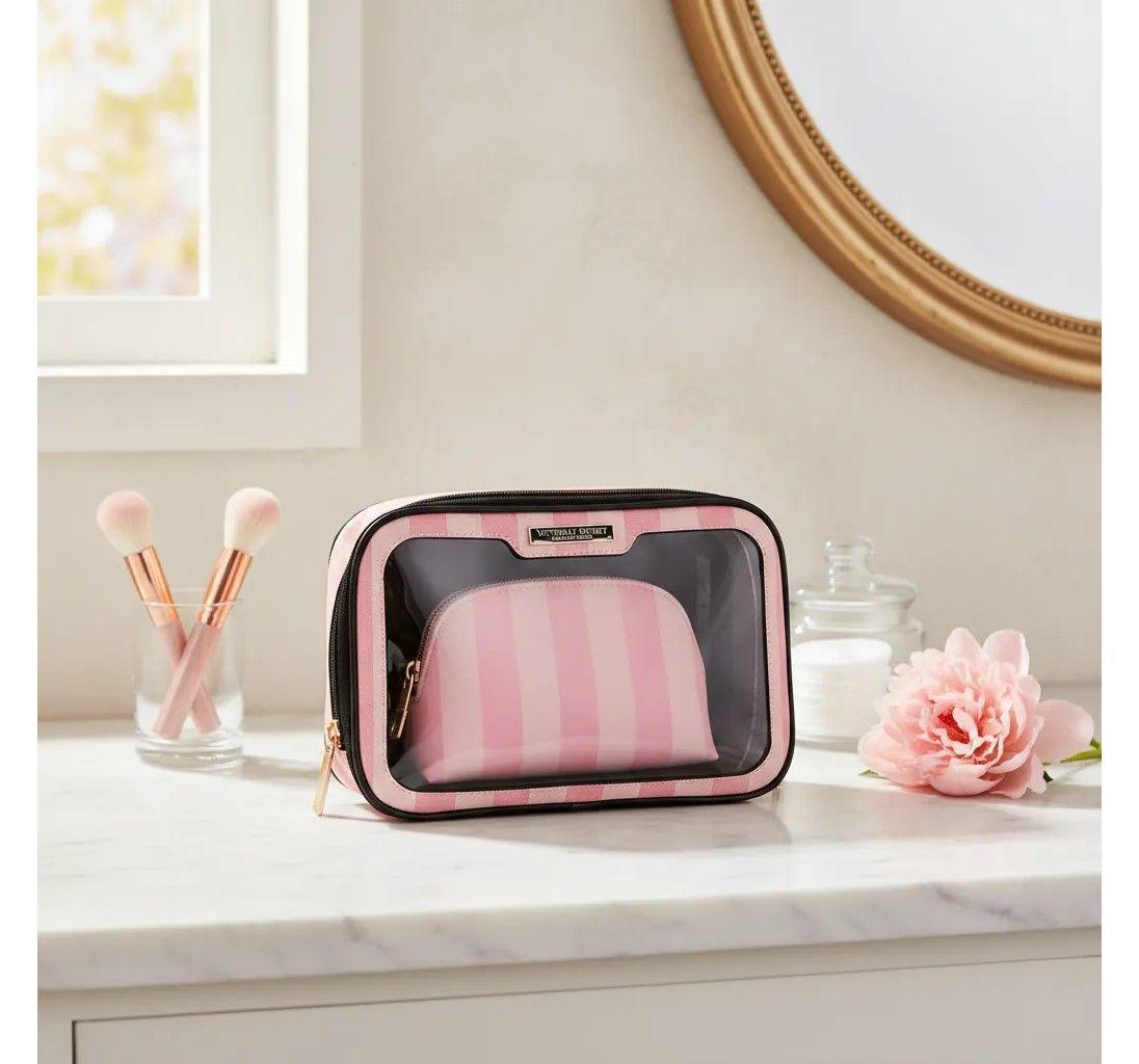 Cosmetiquero Organizador Victoria s Secret 3 En 1 Stripes-2
